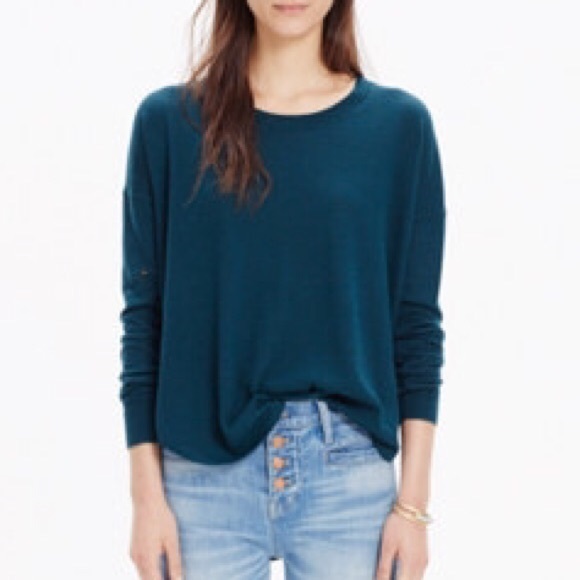 Madewell Northstar Pullover Sweater 100% merino