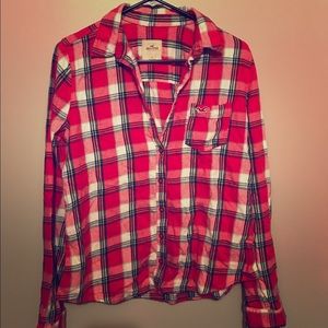 Plaid flannel shirt