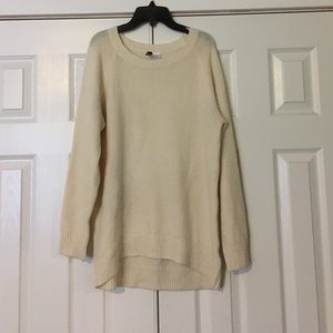 Cream sweater