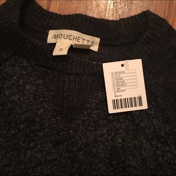 Urban Outfitters charcoal sweater NWT