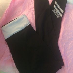 B&W Pink Leggings
