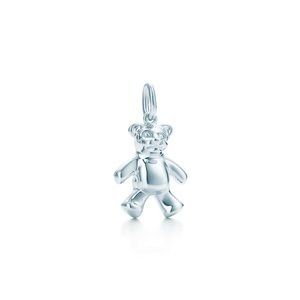 Tiffany & co bear charm with Tiffany necklace