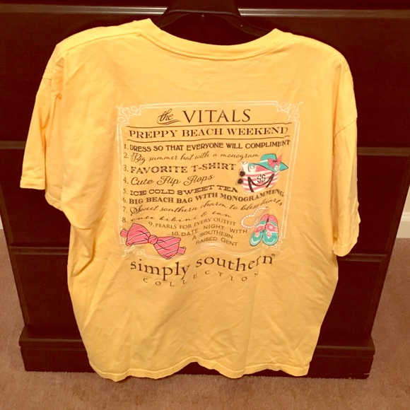 Simply Southern "Vitals" short sleeve t-shirt