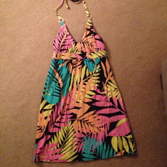 Victoria secret bra top halter dress