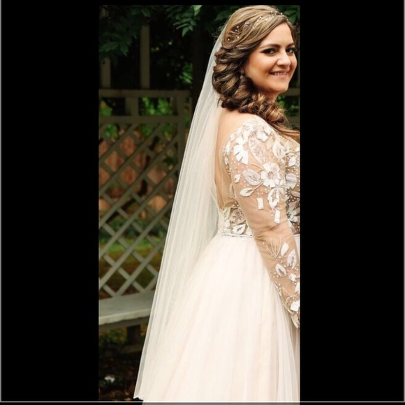 BHLDN Cloudbreak bridal blush wedding veil