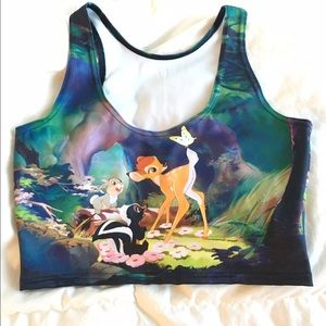 BlackMilk Bambi Reversible Crop Tank Top