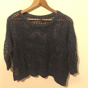 Navy express sweater