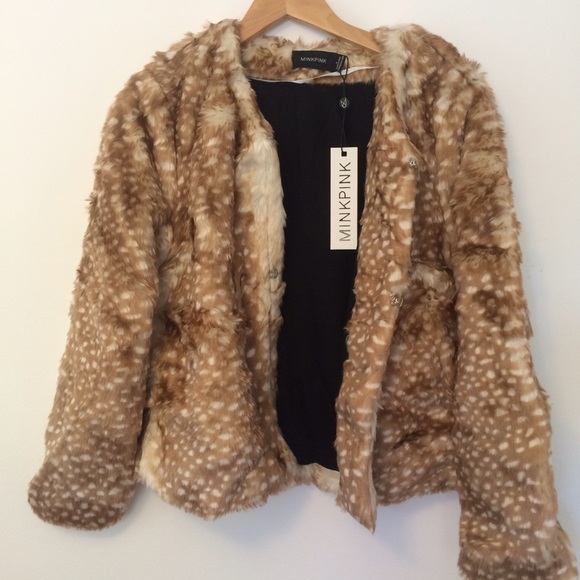 ✨LAST ONE✨ MINKPINK | Faux Fur Jacket - Picture 2 of 2