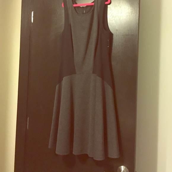 Black And Grey Skater Dress ( NEVER WORN BEFORE