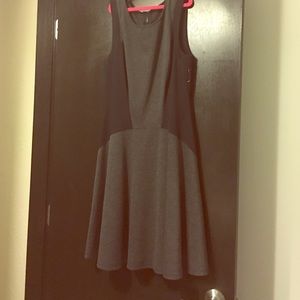 Black And Grey Skater Dress ( NEVER WORN BEFORE