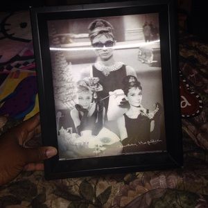 Audrey Hepburn wall decor