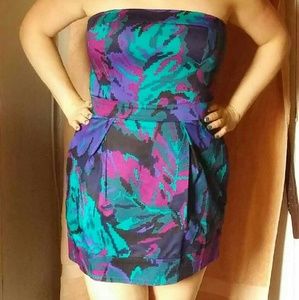 French Connection strapless dress