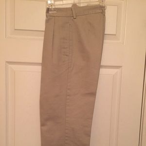 Boys khaki slacks. Excellent condition.