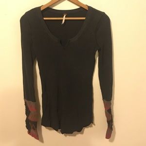 Free people long sleeve shirt