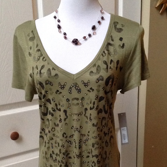 Cotton. Blend Tee Shirt - Picture 4 of 4