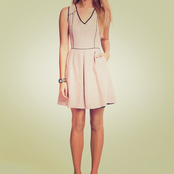 Banana Republic Pink Tweed Dress, SZ0