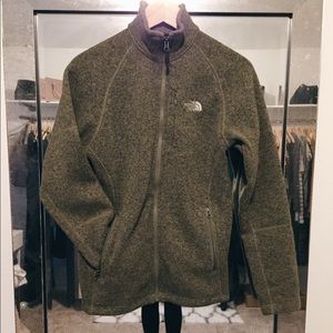 Knit north face jacket