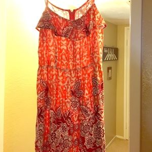 Pink Floral Dress