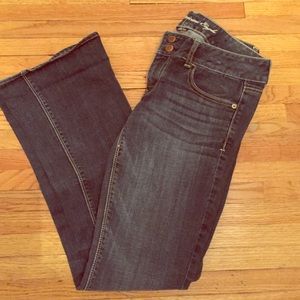 American Eagle denim, artist stretch