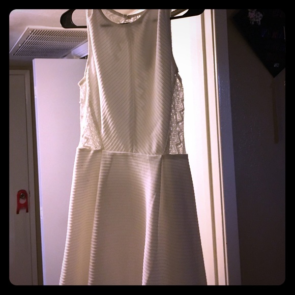 Adorable white lace dress