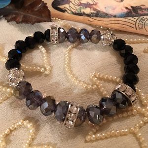 Black Crystal Bracelet