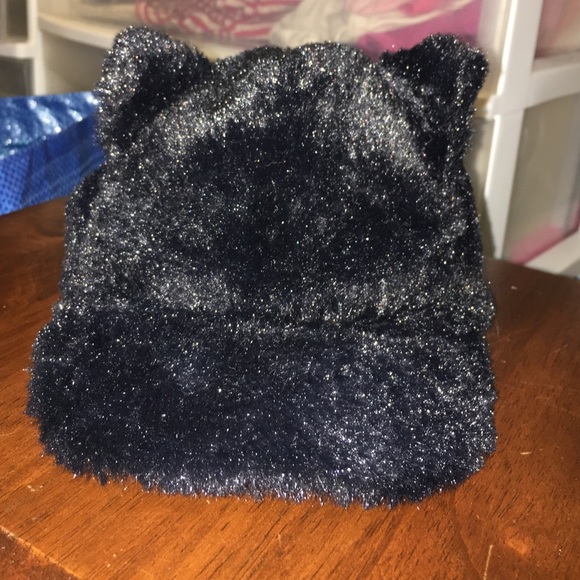 H&M fur kitty hat
