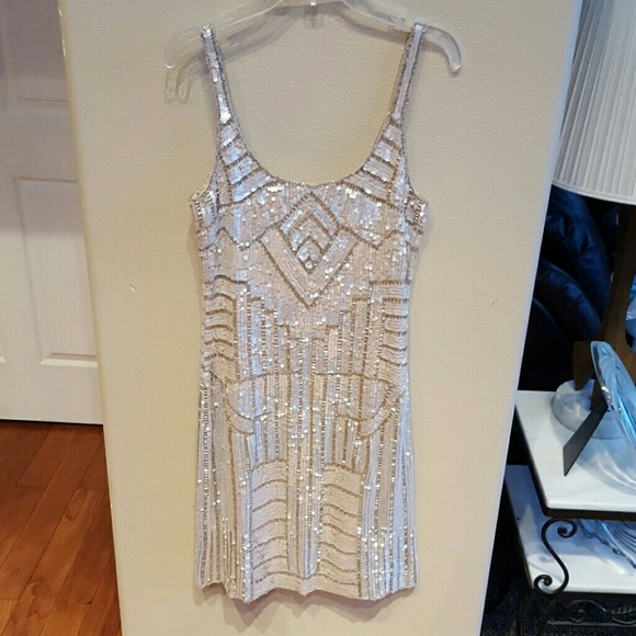 Adrianna Papell Sequin Dress