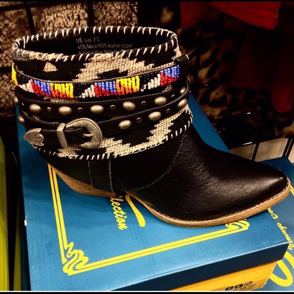 Sticca Western Booties  (Vintage Collection)