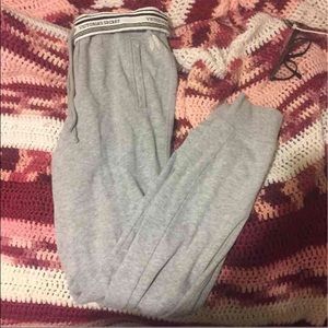 grey victoria's secret sweatpant joggers