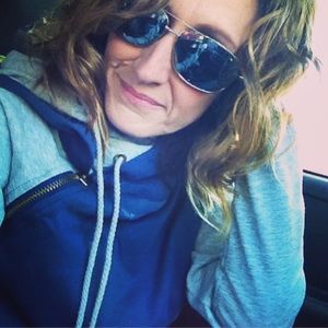 NEW Blue & Grey Double Hoodie