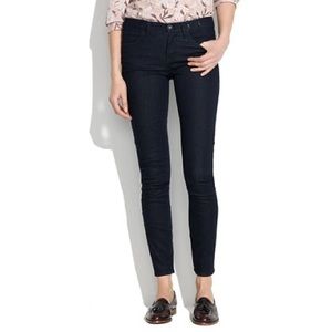 NWT Madewell Skinny Skinny Jeans in Nightfall Wash