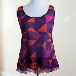 Geometric Pattern Top