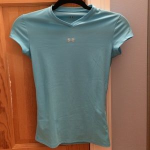 Under Armour light blue tshirt