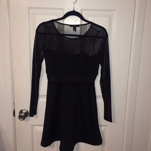 Long Sleeve sheer dress