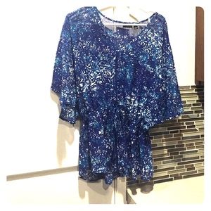 Fitted at the waist blouse