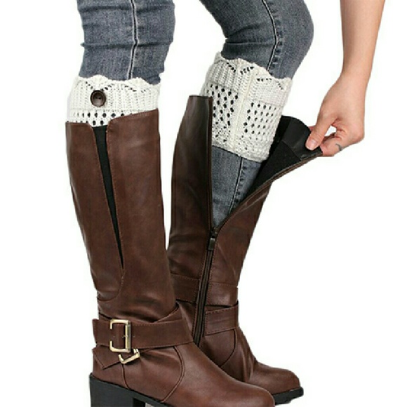 Knit Boot Cuffs - Picture 2 of 4