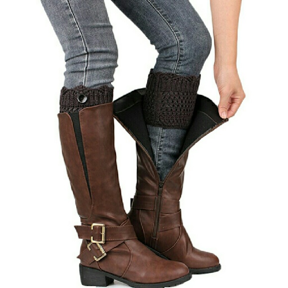 Knit Boot Cuffs - Picture 3 of 4