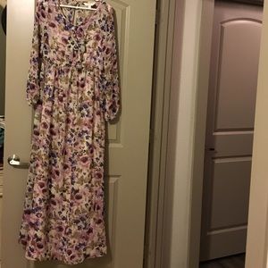 Lauren Conrad Runway Floral Maxi