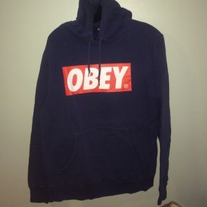 Mens faded blue hoodie *OBO