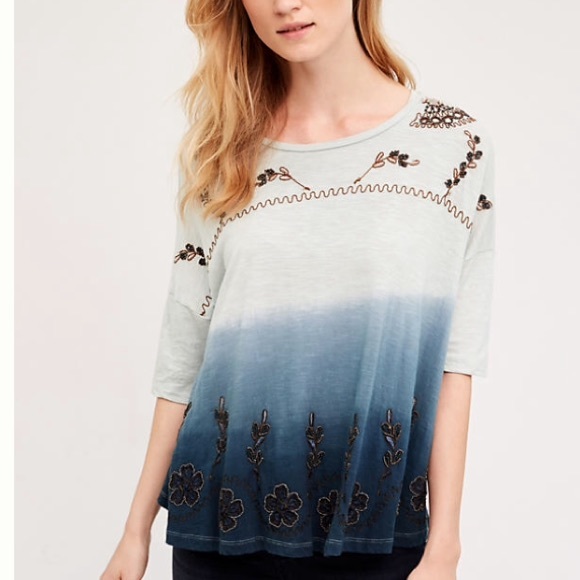 Anthropologie Tulsi Swing Tee