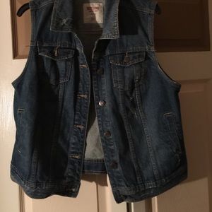 Denim vest