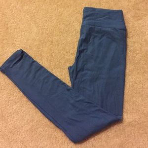 Blue/grey LulaRoe leggings