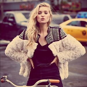 Free people jacket embellished