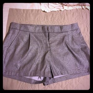 Silver Sparkle Shorts!