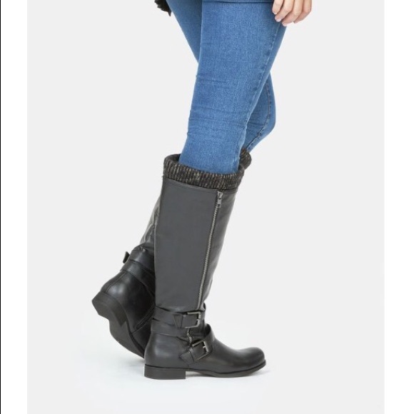 NWT Prussia Black Riding Boots