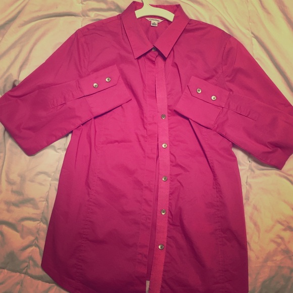 Long sleeve CALVIN KLEIN button down - Picture 1 of 3