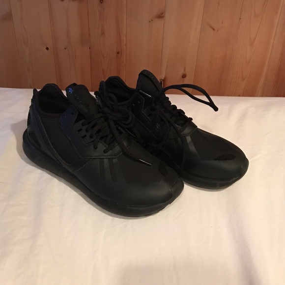 WORN TWICE black Adidas shoes