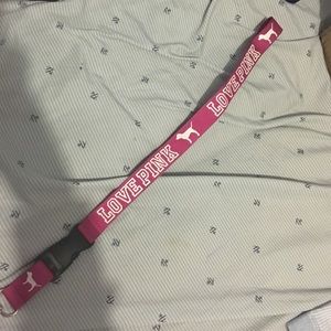 LOVE PINK Lanyard
