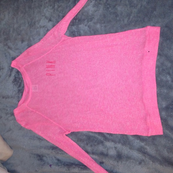 PINK Knit sweater ✨ XS