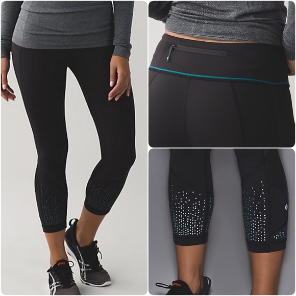 lululemon athletica Pants - Lululemon Lights Out Pace Rival Crop
